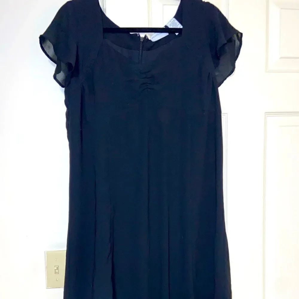 Plus
size Jaclyn smith knew length short sleeve dress